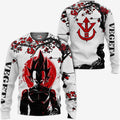 Vegeta Cherry Blossom Hoodie