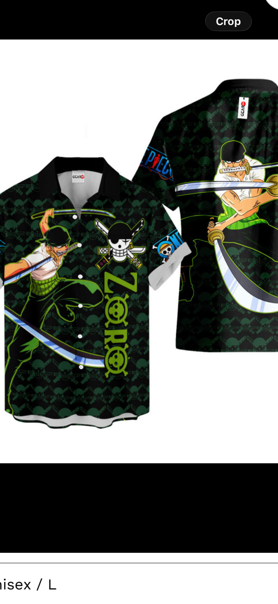 Zoro L Hawaiian Shirt