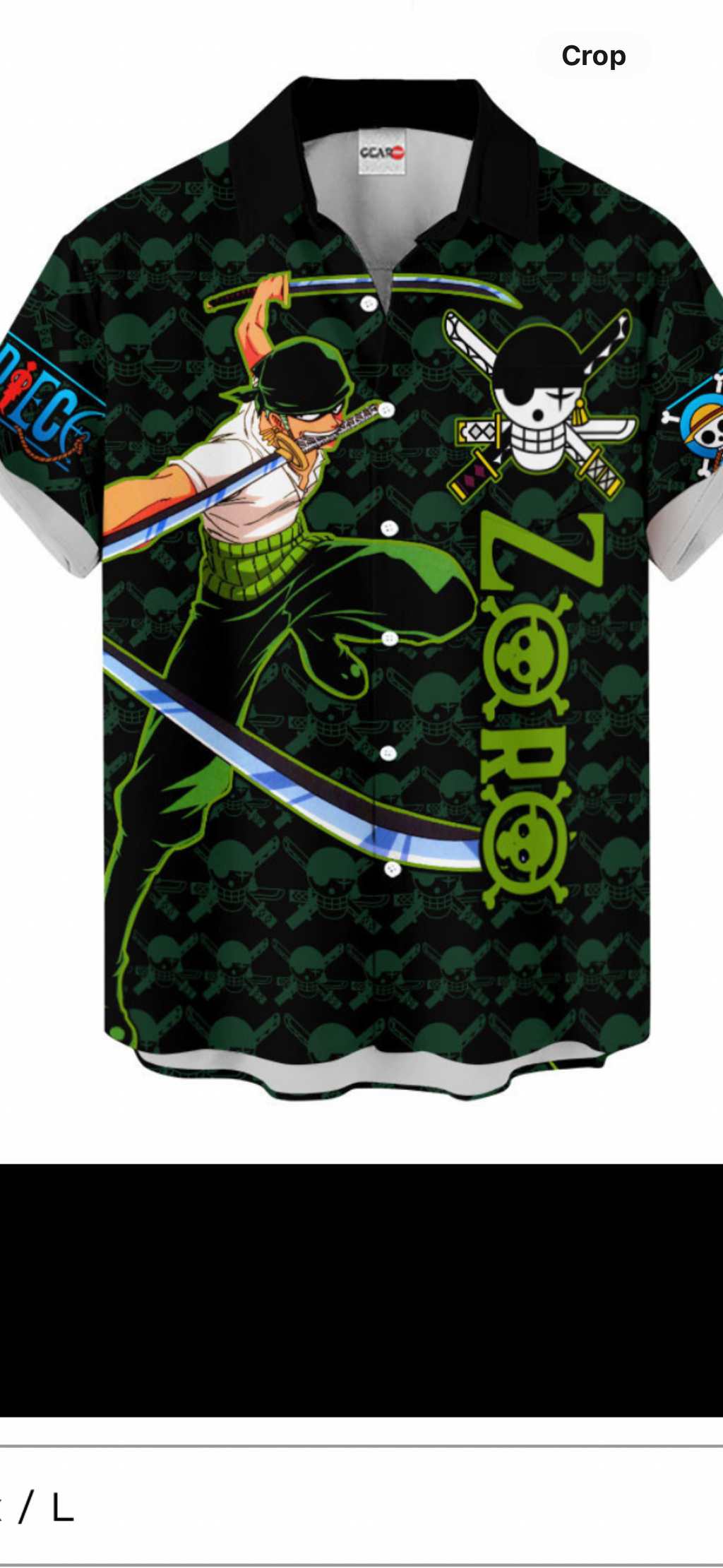 Zoro L Hawaiian Shirt