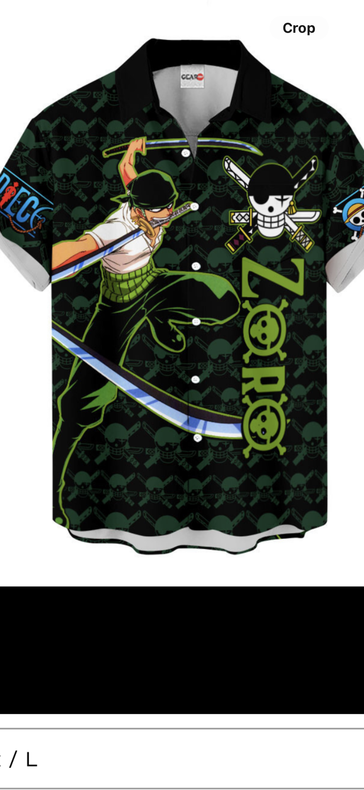 Zoro L Hawaiian Shirt