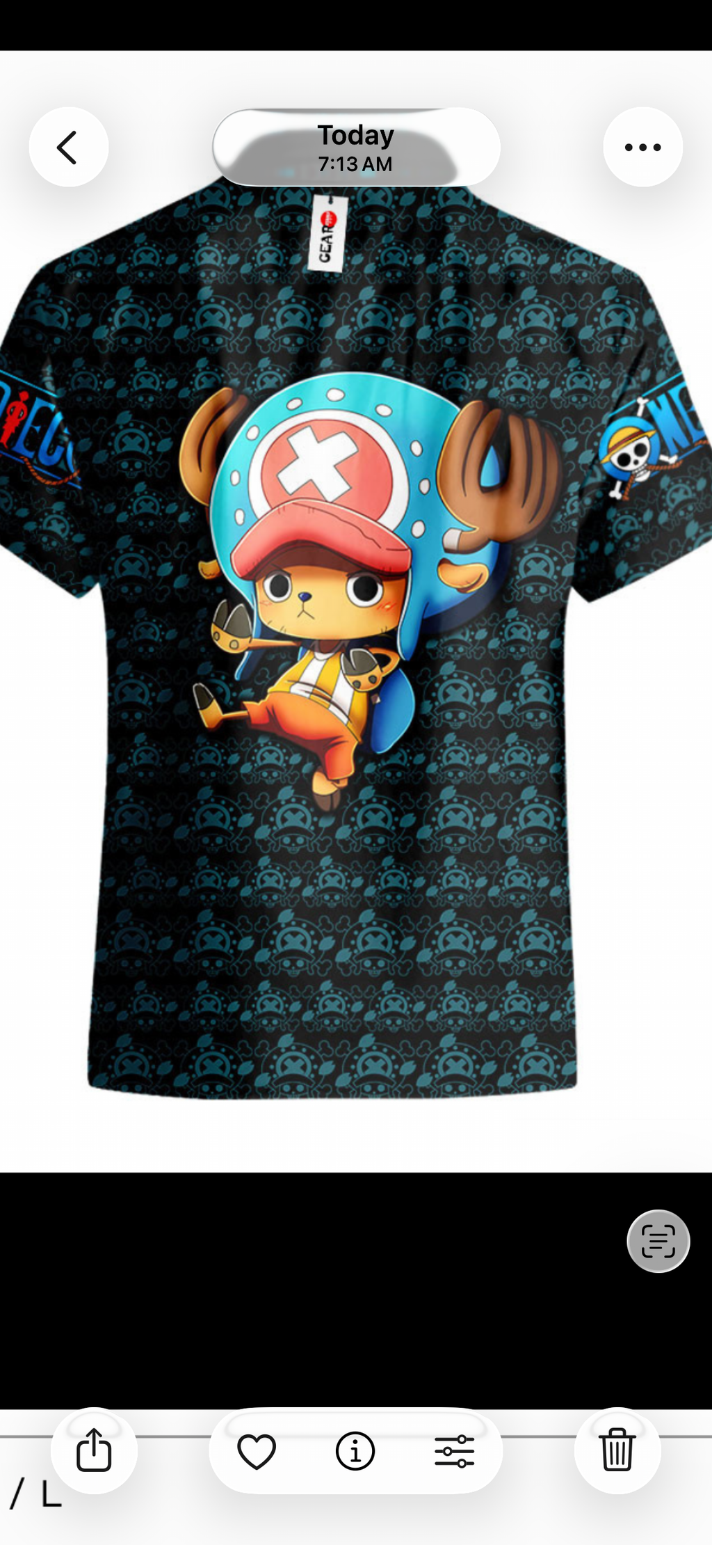 Chopper L Hawaiian Shirt