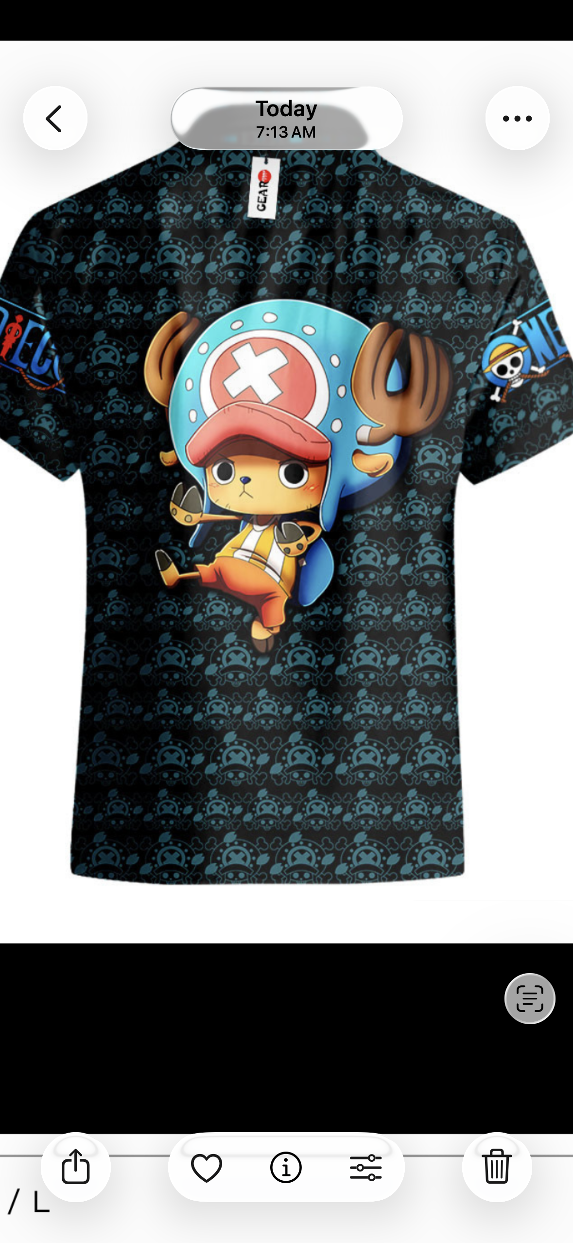 Chopper L Hawaiian Shirt