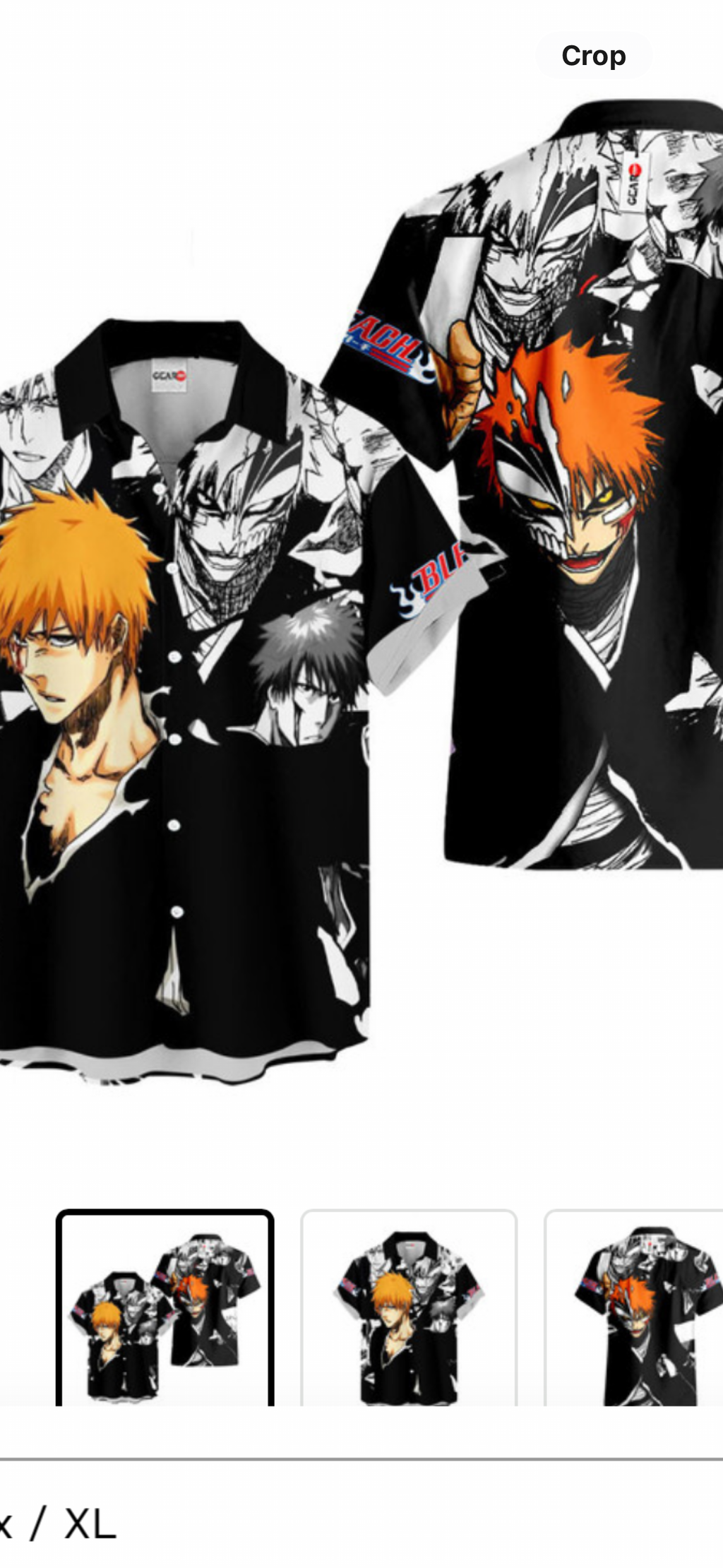 Bleach Ichigo XL Shirt
