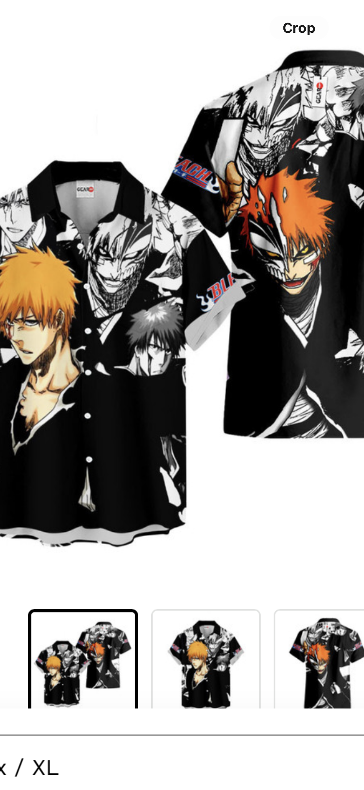 Bleach Ichigo XL Shirt
