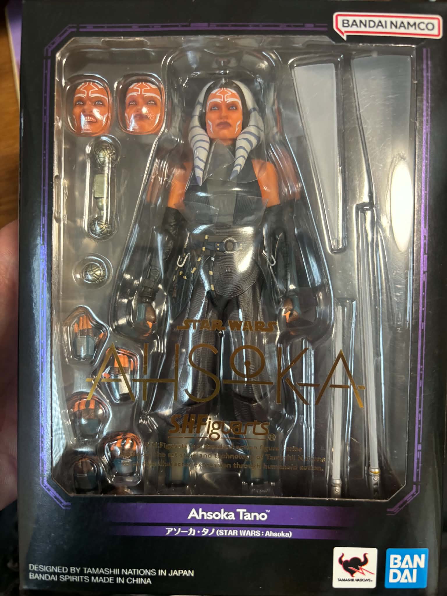 S.H.Figuarts STAR WARS Ahsoka Ahsoka Tano 150mm Action Figure Bandai Japan