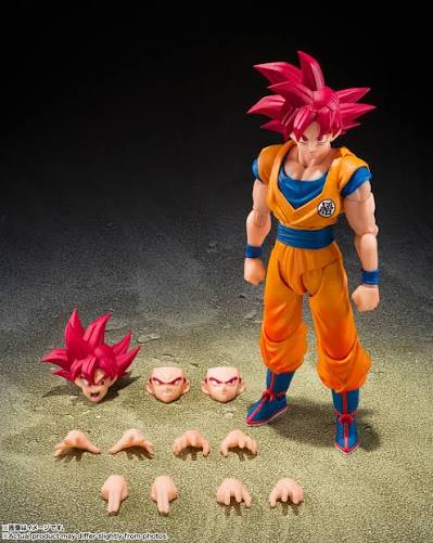 SH Figuarts Super Saiyan Son Goku God Aura