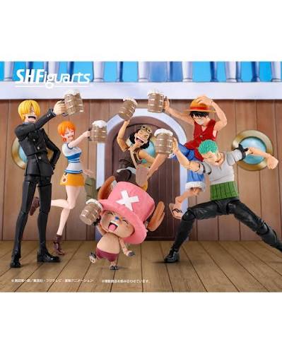 One Piece S.H.Figuarts Party Set (The Straw Hat Crew) Optional Parts Set