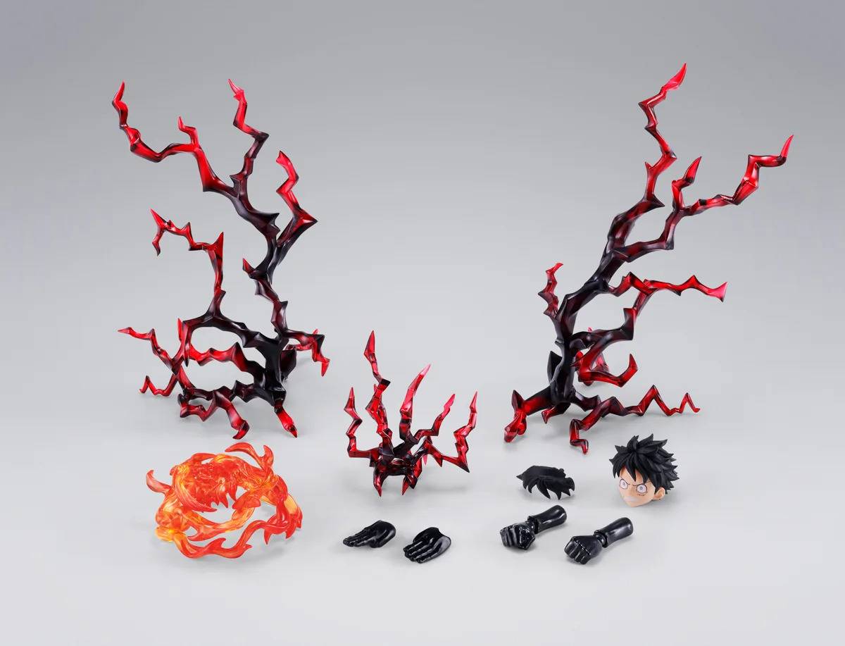 S.H. Figuarts One Piece - Monkey D. Luffy (New World Ver.) Option Parts Set