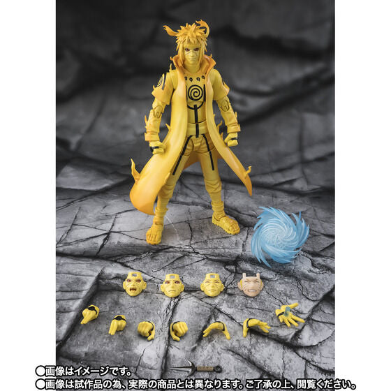 S.H. Figuarts Naruto Shippuden - Minato Namikaze: Kurama Link Mode -Bond of Light That Shatters Darkness
