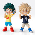 S.H Figuarts My Hero Academia - Izuku Midoriya & Katsuki Bakugo Childhood Ver. Set TamashiWeb Exclusive