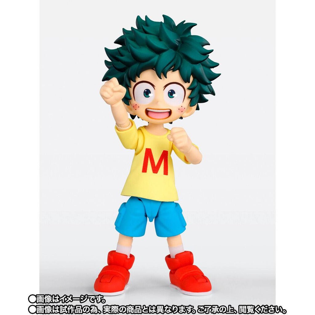 S.H Figuarts My Hero Academia - Izuku Midoriya & Katsuki Bakugo Childhood Ver. Set TamashiWeb Exclusive