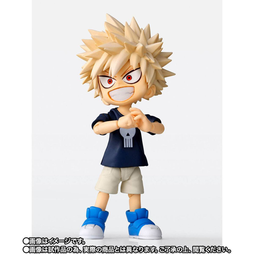 S.H Figuarts My Hero Academia - Izuku Midoriya & Katsuki Bakugo Childhood Ver. Set TamashiWeb Exclusive