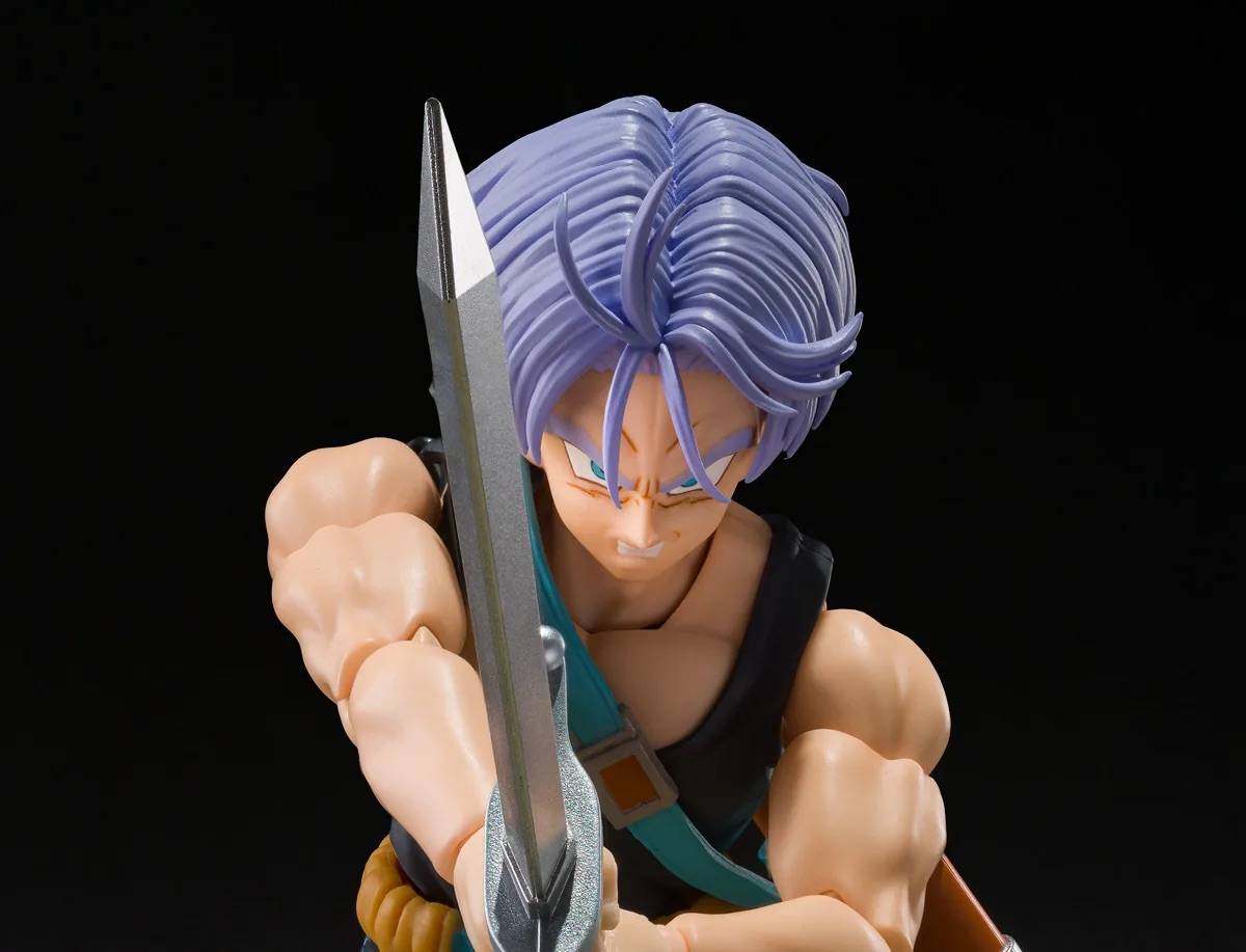 S.H. Figuarts Dragon Ball Z Fighters - Trunks (Z Fighters) with Special Display Base