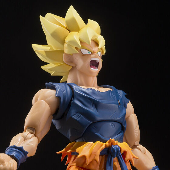 S.H. Figuarts Dragon Ball Z - Super Saiyan Son Goku -Fighter of Rage- TamashiWeb Exclusive