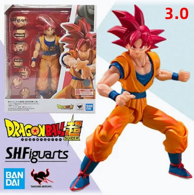 SH Figuarts Super Saiyan Son Goku God Aura